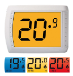 Barres Multi-Colour Room Thermostat
